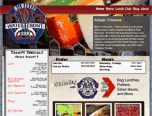 Tablet Screenshot of milwaukeewaterfrontdeli.com